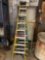 Three ladders including 2- 6 foot ladders and one 8 foot ladder