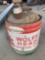 Wolfs head motor oil 5 gal can