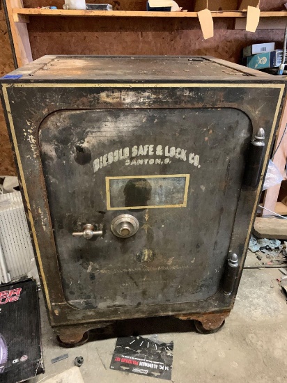 Diebold Safe and lock Canton Ohio antique safe