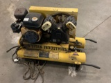 Titan industrial air compressor motor stuck