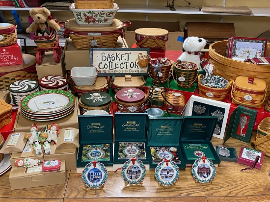 30+ Year Longaberger Rep/Collector Auction