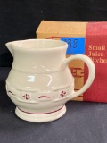 Small Juice Pitcher Red