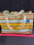 Sisters Striped Tote, Double Handle
