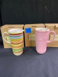 Three Travel Mugs 3 x $