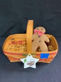 1990 Gingerbread Basket with Man
