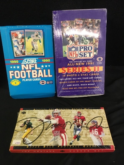 1990 Score Football cards unopened