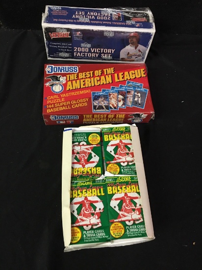 Baseball Cards 2000 Victory Factory Set