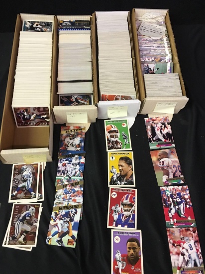1995-2000 Football Cards Topps, Stadium ,Club