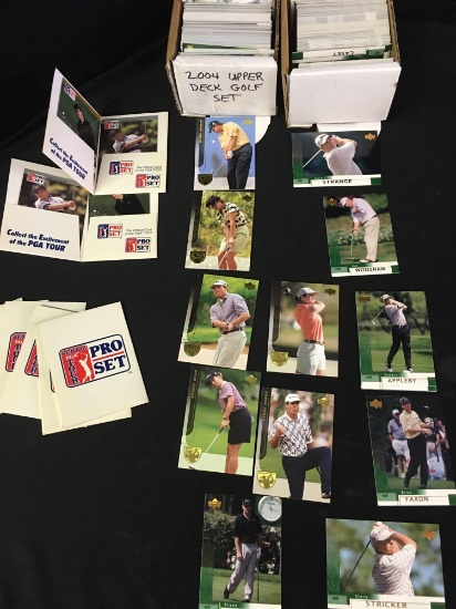 2002-2004 Upper Deck Golf Cards