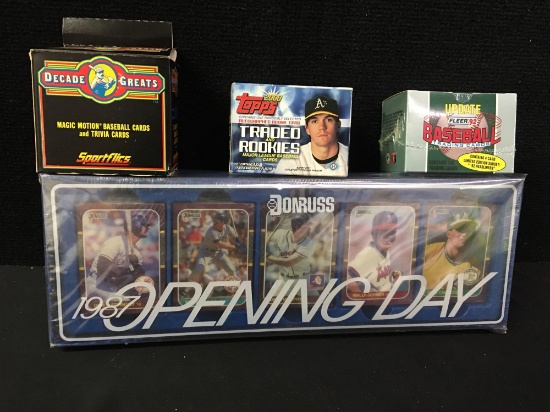 1987 Donruss ,1986 Magic Motion Baseball Cards
