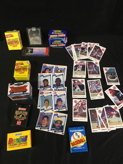 1991 Nolan Ryan AuthenTicket , 1990 Update Baseball Cards
