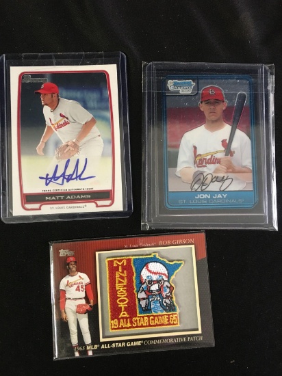 Topps Bob Gibson 1965 MLB All-Star Series Commemorative Patch