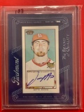 2009 Topps Jason Motte Autographed baseball card