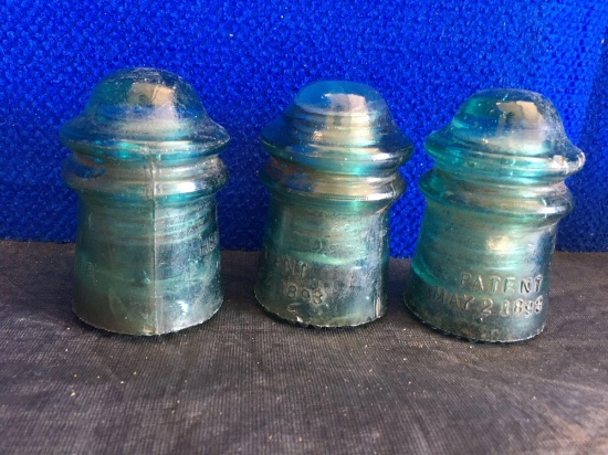 Vintage Insulator Patent 1893