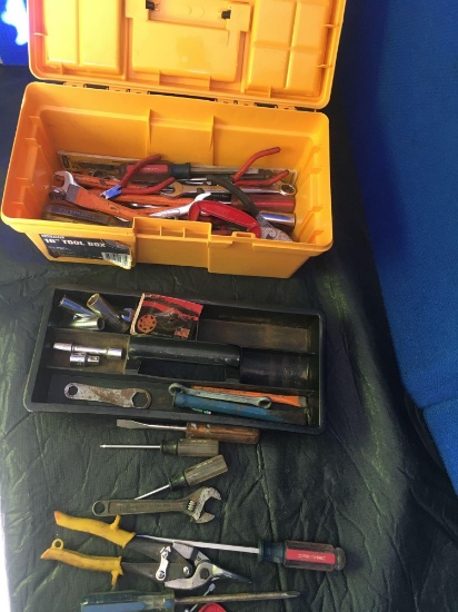 16? Tool Box screwdrivers Tweezers and more