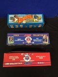 1988-89 Score Major League Baseball collector,1989 DonRuss puzzle & cards