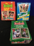 1990-91-92- Topps football cards