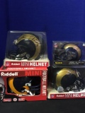 NFL Riddell Mini Helmet including Marshall Faulk Absolute Authentic Autograph