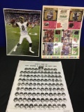 Action packed 1993 football proof sheet