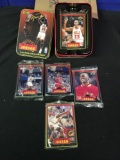 Upper deck Michael Jordan, Embossed Metal collectors cards