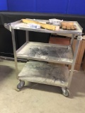 metal rolling cart