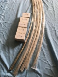 5? curved shower rod only total 5