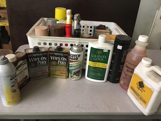 Danish oil and maintenance products