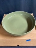 Woven Traditions Low Bowl - Sage
