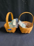 Lily of the Valley Baskets Complete 2 x $