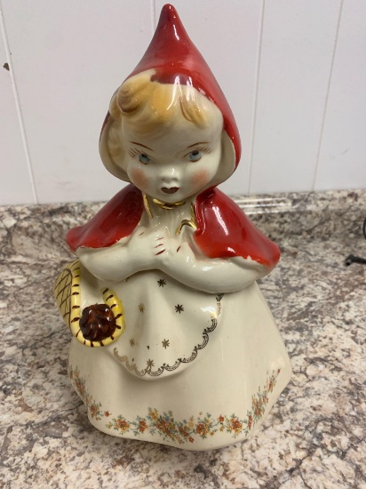 Hall Pottery Little Red Riding hood