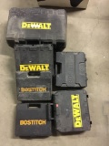 DeWalt Bostitch Empty tools boxes