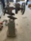 Metal shaping tool on stand