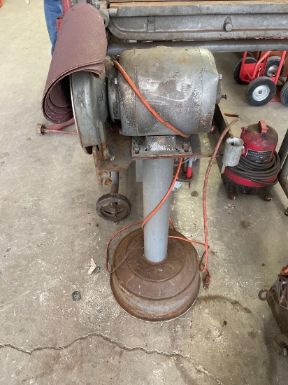 Electric Grinder on stand