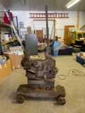 JG Braun metal cutter, pipe cutter, crimper all in one unit. Very heavy and working great