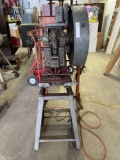 Swaine Metal bending unit. Motor does turn on with clutch