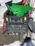 John Deere parts arms connector plates pallet not included