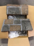 Brick panel set