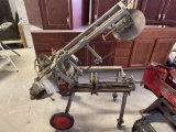Metal bandsaw on wheels