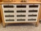 12 Drawer Cabinet-Glass Fronts