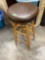 Padded shop stool