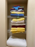 Assortment of Towels and a Blanket