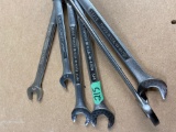 Six large craftsman Wrenches