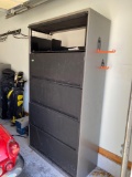Five door file/garage storage cabinet