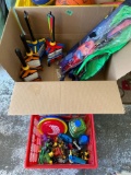 Kites, String Holders, Toy Construction vehicles