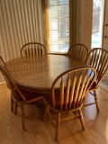 Cochran Oak Table, 6 Chairs