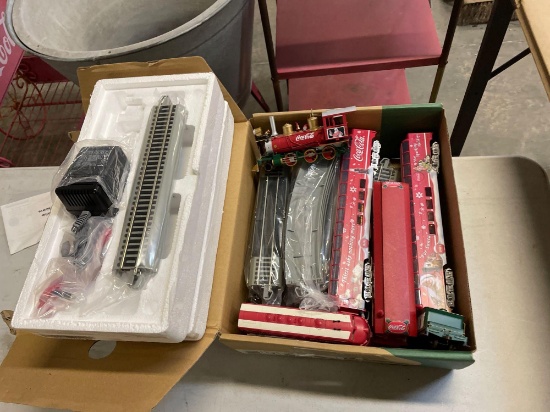 Coca-Cola train set