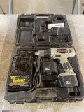 Porter cable 12 volt with 2 batteries and hybrid charger for both PC and dewalt