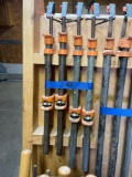 4x Pony wood clamps 18in and 16in