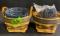 Collectors club Thyme baskets 2 x $