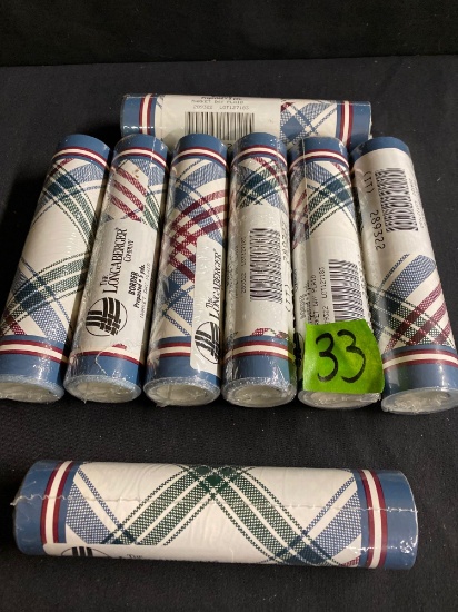 Market Day Plaid wallpaper border